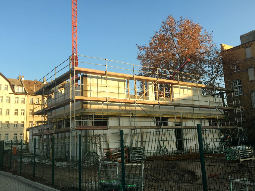 Südseite mit Obergeschoss: 16.12.16